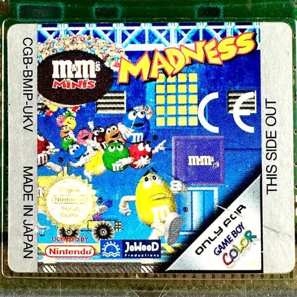 M&M's Minis Madness | GAME BOY COLOUR | NINTENDO GAMEBOY