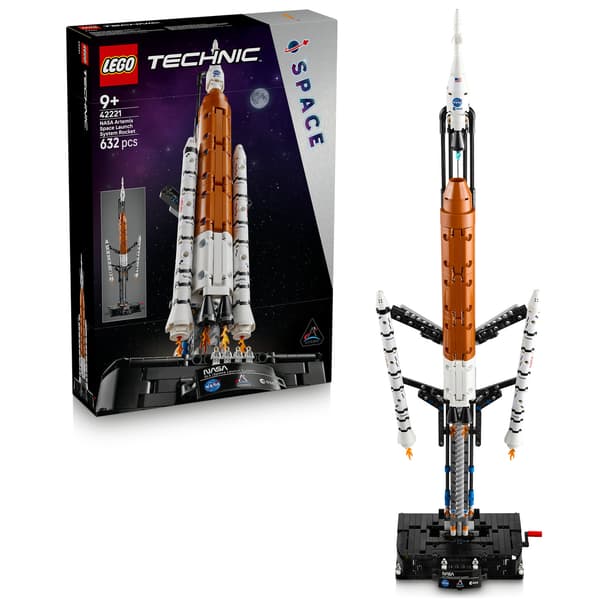 LEGO Technic NASA Artemis SLS Rocket, 632 pieces, ages 9 and over