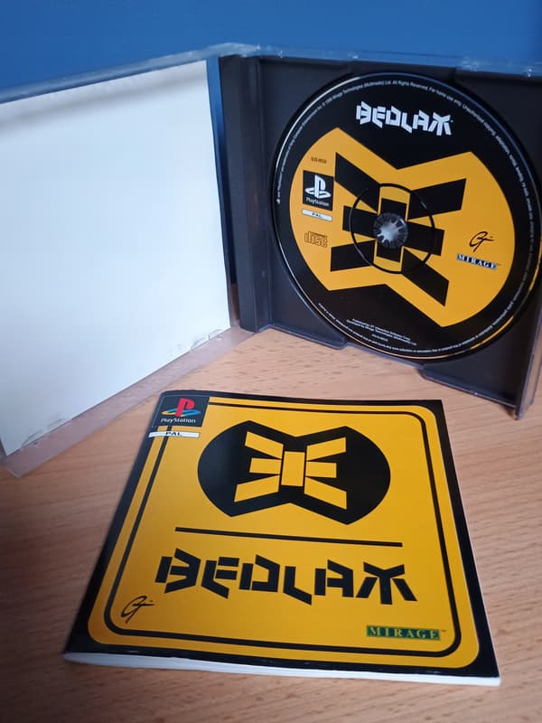 Bedlam PlayStation 1 PSX PS1 3XA – a unique set