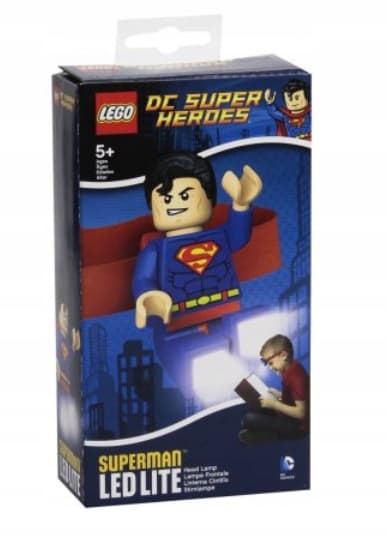 Lego LGL-HE7 SUPER HEROES Superman Head Torch