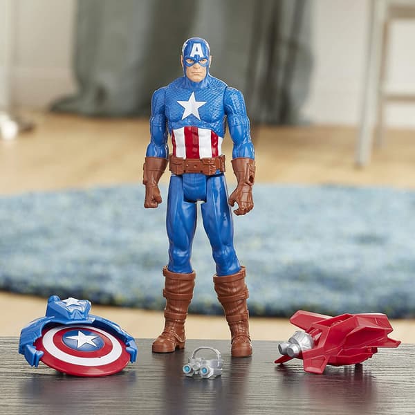 HASBRO CAPTAIN AMERICA BLAST GEAR LAUNCHER E7374