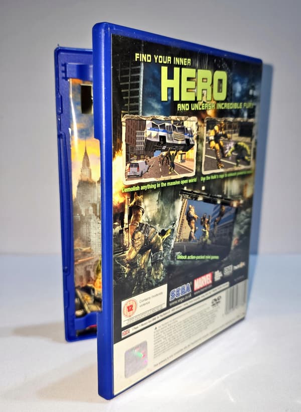 PS2 THE INCREDIBLE HULK PlayStation 2 (PS2) 3XA READ THE DESCRIPTION!