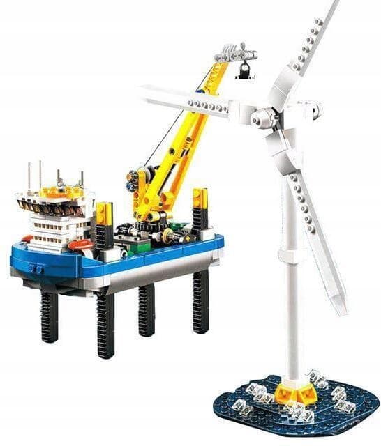 LEGO Wind Turbine Set: Borkum Riffgrund 4002015