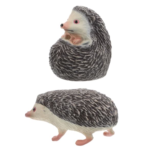 2 PVC HEDGE FIGURES FOR MINI GARDENS AND CREATIVE PLAY FOR CHILDREN