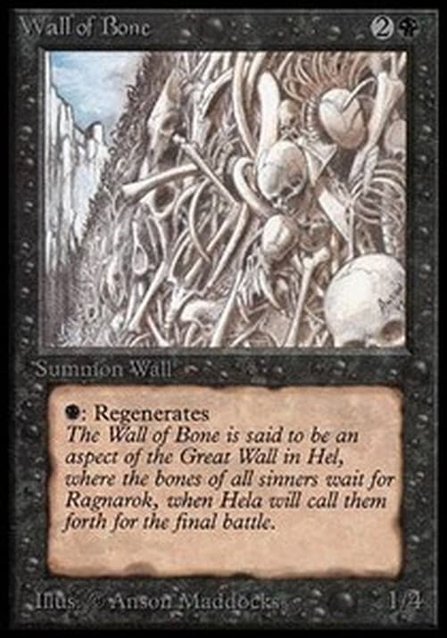 Magic: The Gathering Wall of Bone