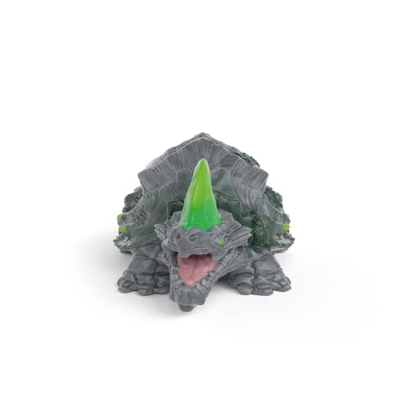 SCHLEICH Eldrador Creatures - Stone Snapper Toy - Snapping Turtle Beast Figure