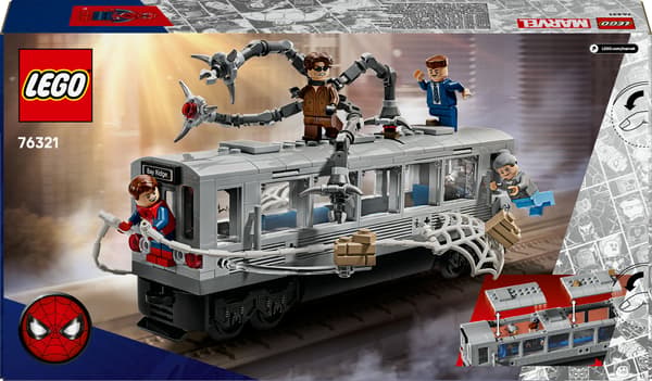 LEGO Marvel: Spider-Man vs Doc Ock – Subway Scene 76321