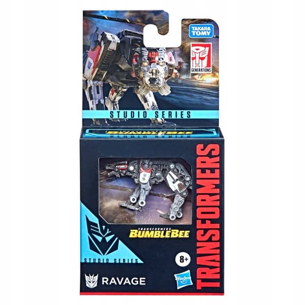 TRANSFORMERS Ravage figure from the Core Class series, F3138