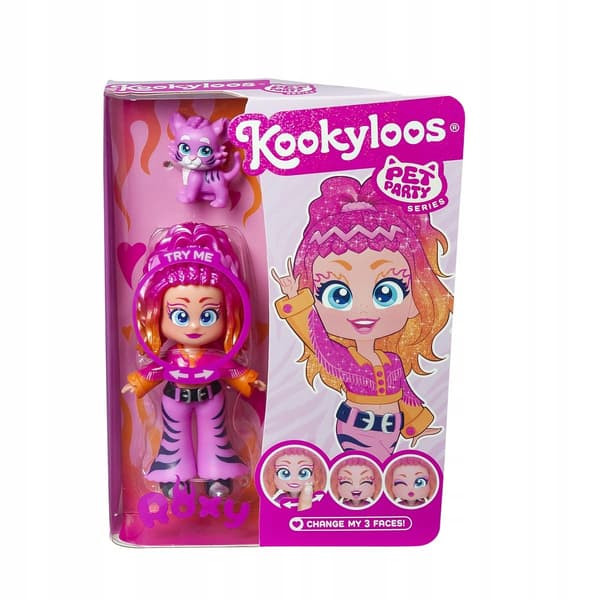 KOOKY LOOS ROXY DOLL FIGURINE ANIMAL TIGER GIFT PARTY MAGICBOX