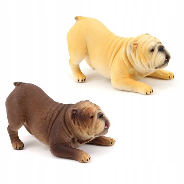 HANDMADE BULLDOG MODEL – A PLASTIC DECORATIVE ITEM FOR THE HOME