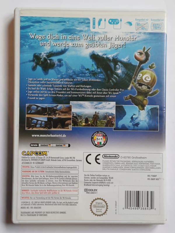 Monster Hunter 3 Tri, Wii