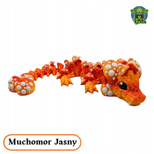 Toadstool Dragon – Articulated 3D Figure – Dungeons & Dragons – Light Edition