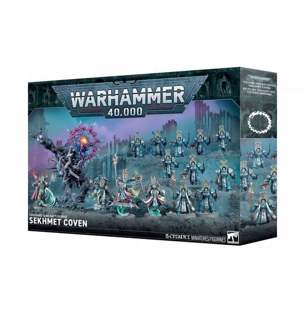 Thousand Sons Battleforce Sekhmet Coven Warhammer 40k Figurer Magnus GW