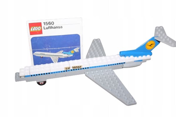 LEGO CLASSIC LUFTHANSA 1560 HOMEMAKER INSTRUCTIONS
