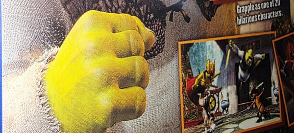 SHREK SUPERSLAM PS2 3XA DB DISC