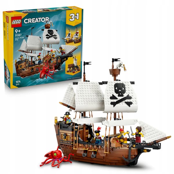 LEGO Creator 3-in-1 31387 Legendary Pirate Ship