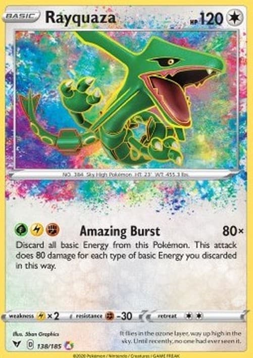 Pokemon TCG Rayquaza