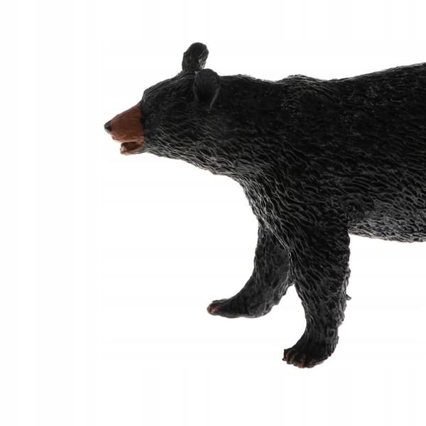 Black animals Figurines Toys Realistic creatures Action figures Walking teddy bear