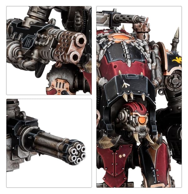 Warhammer 40K – Chaos Knights Houndpack Lance