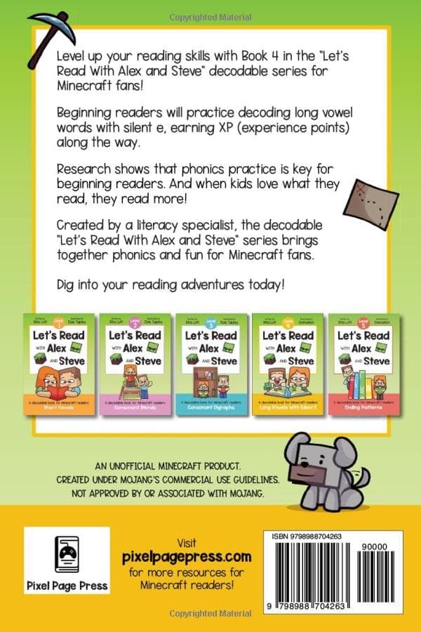 Lott, Rita *Let’s Read With Alex and Steve!* Level 4 – Long Vowels and Silent E: A