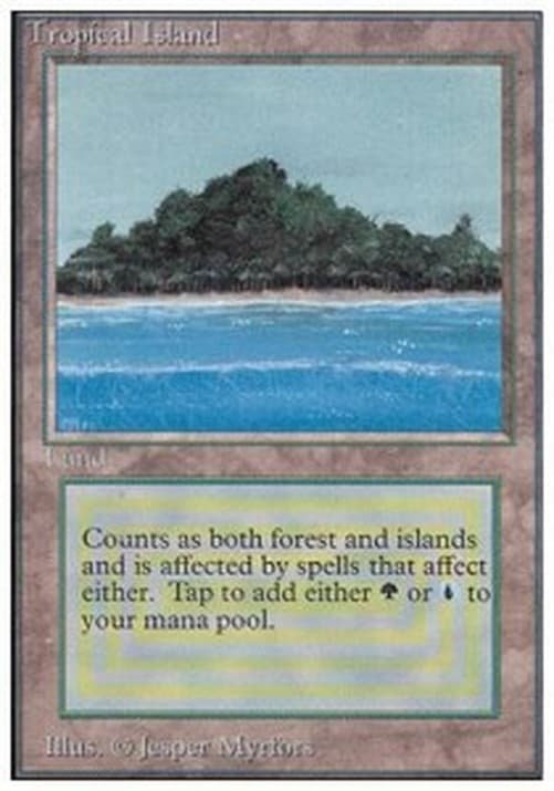 Magic: The Gathering Tropical Island