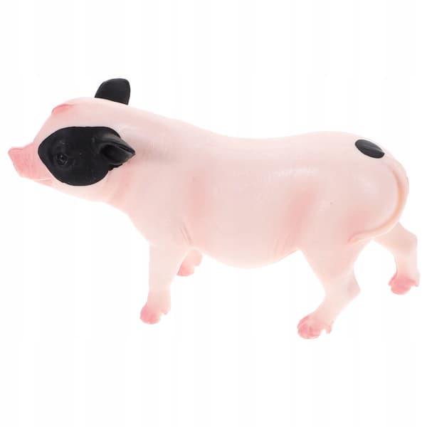 PLASTIC PIG FIGURINE – REALISTIC APPEARANCE AND DURABILITY