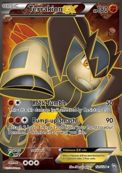 Pokemon Terrakion EX