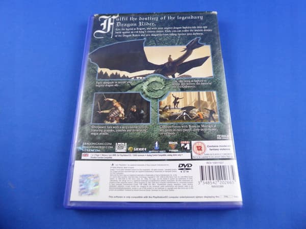 ERAGON disc, very good+ condition, complete PS2 set