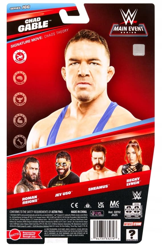 Chad Gable WWE Main Event Series #166 figurine
