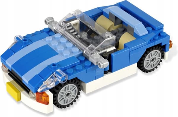 LEGO 6913 CREATOR 3-in-1 BLUE ROADSTER + INSTRUCTIONS