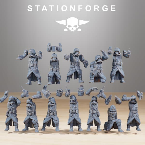 GrimGuard Battle Weapons – Station Forge – 3D printing