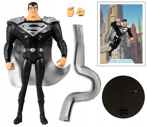 Large Animated Superman DC Multiverse figurine, 18 cm.