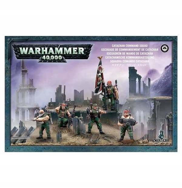 WARHAMMER 40.000 Catachan-kommandotrupp