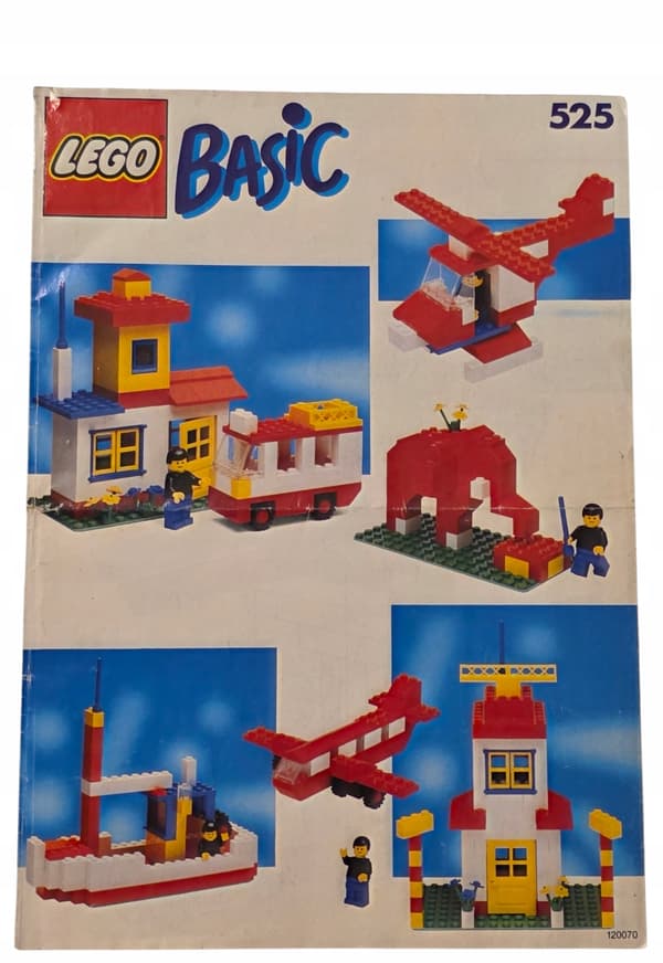 LEGO INSTRUCTIONS 525 BASIC Building Set