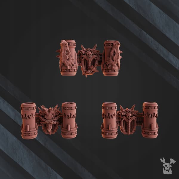 Assault Squad of Fire Lizard Warriors Order x5 Dak