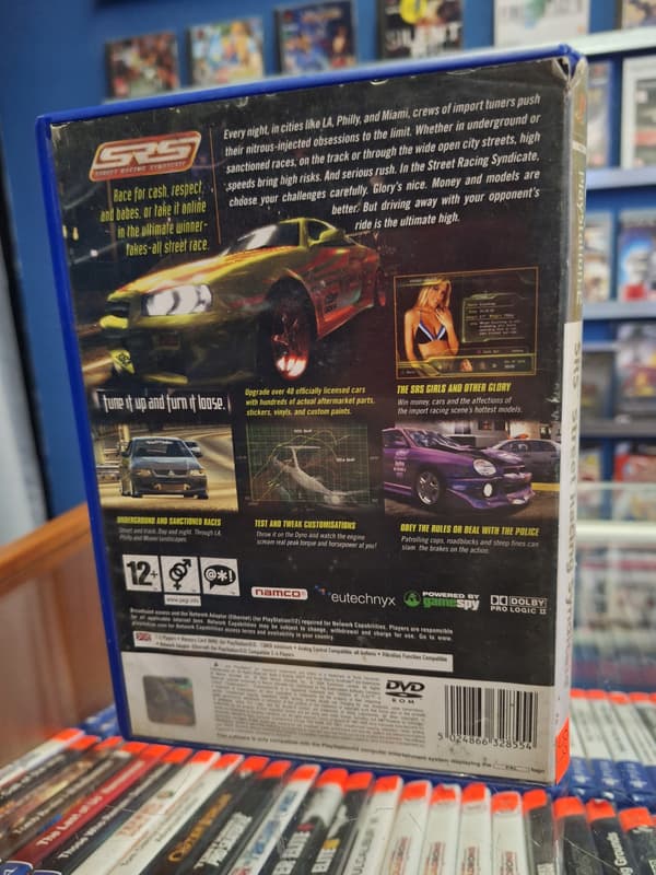 SRS Street Racing Syndicate PS2, BDB, Gaming Centre