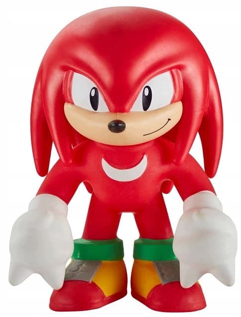 Knuckles SONIC STRETCH STRETCHY TOY, LARGE, 12 CM, SQUISHY, COBI, Black
