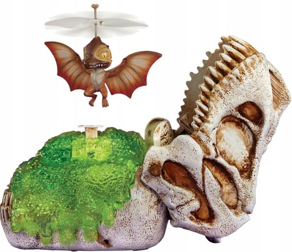 GrossMos flying dinosaur – interactive, hand-controlled Gross-a-Saurus