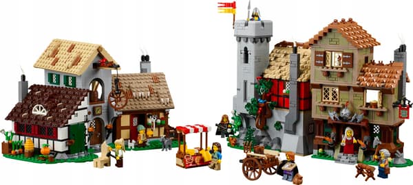 LEGO ICONS CASTLE – MEDIEVAL SQUARE 10332 UNIQUE