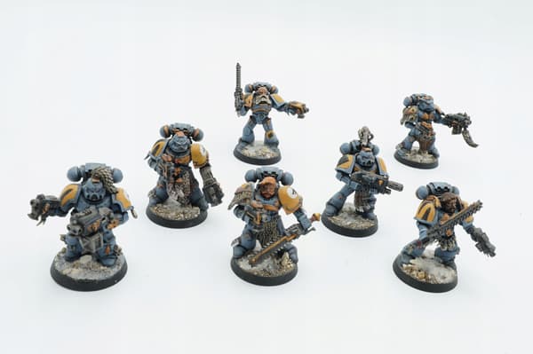Warhammer 40k Space Wolves Pack – set of 7 plastic miniatures