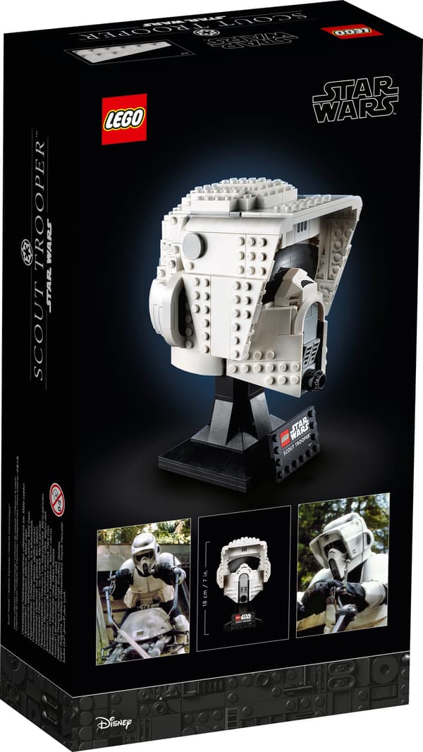 LEGO Star Wars 75305 Stormtrooper Scout Helmet – a gift