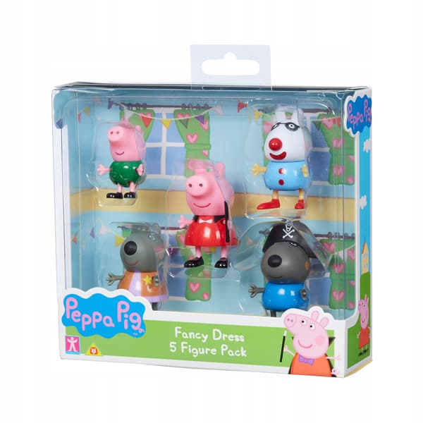 PEPPA PIG: 5 FIGURES IN OUTFITS