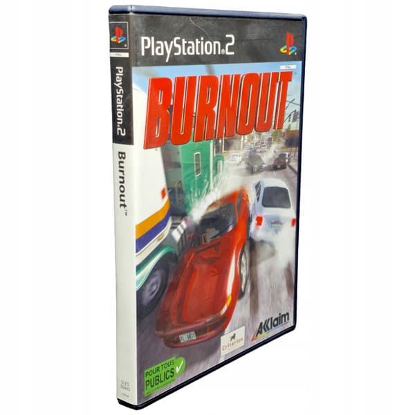 BURNOUT 1 Game for PS2 PAL ENG Sony PlayStation 2 (PS2)