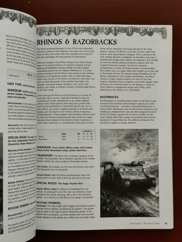 Warhammer 40,000 Codex: Grey Knights (5th Edition)