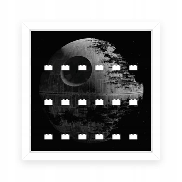 STAR WARS LEGO MINIFIGURE FRAME, 27CM