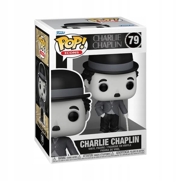 FUNKO POP ICONS CHARLIE CHAPLIN