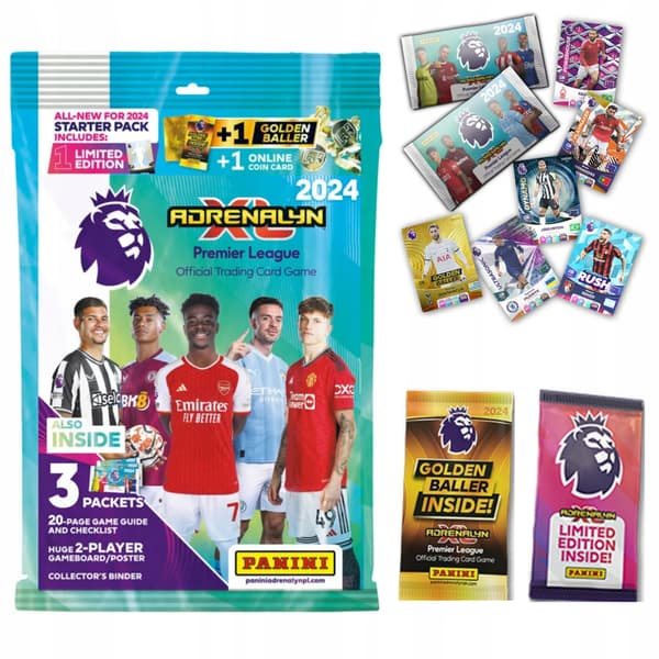 PANINI PREMIER LEAGUE 2024 STARTER PACK + CARDS