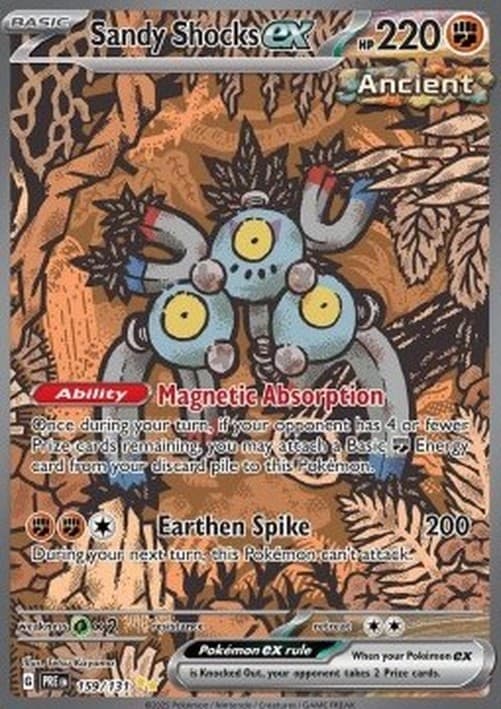 Pokemon Sandy Shocks ex