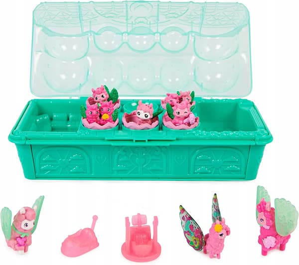 Hatchimals Llama Family Rainbow-Cation Egg Figure Set by Spin Master