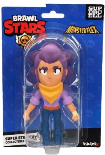 Brawl Stars Monster Flex Stretchable Shelly Figure BS2025